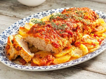 Ρολό με κιμά γαλοπούλας