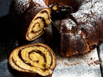 Δίχρωμο κέικ