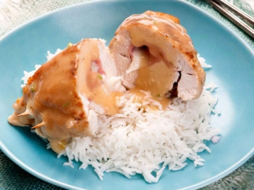 Κοτόπουλο Cordon Bleu στο τηγάνι