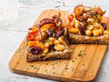 Ψητή φασολάδα φούρνου