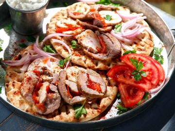 Ζουμερός γύρος κοτόπουλο