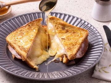 French toast ham and cheese