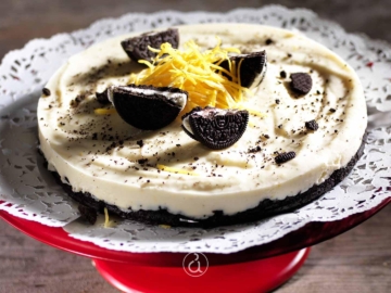 Lemon pie με μπισκότο