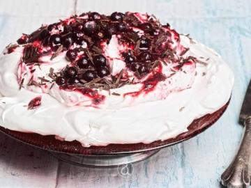 Πάβλοβα με σοκολάτα