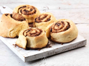 Χριστουγεννιάτικο πρωινό (ψωμάκια κανέλας με καραμέλα)