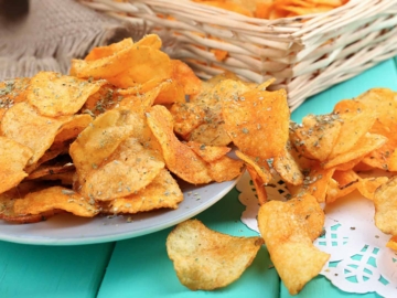 Πατατάκια φούρνου