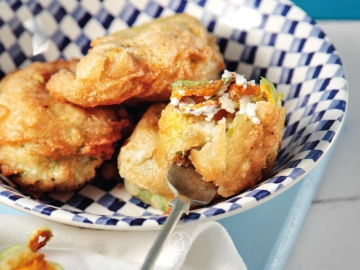 Κολοκυθοανθοί τηγανητοί