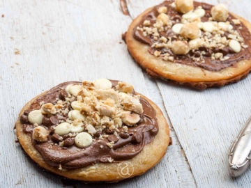 Πίτσα σοκολάτας για παιδικό πάρτυ