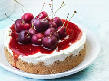 Cheesecake ψυγείου χωρίς ζάχαρη