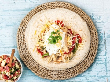 Fajitas (φαχίτας) με κοτόπουλο