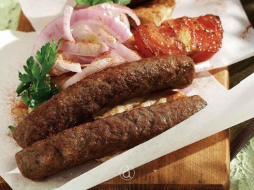 Κεμπάπ με σπιτικές πίτες