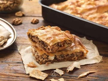 Νηστίσιμη μανιταρόπιτα