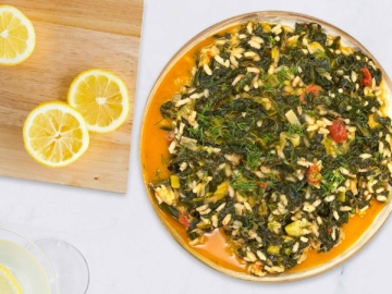 Μικρασιατικό μπορανί με κιμά