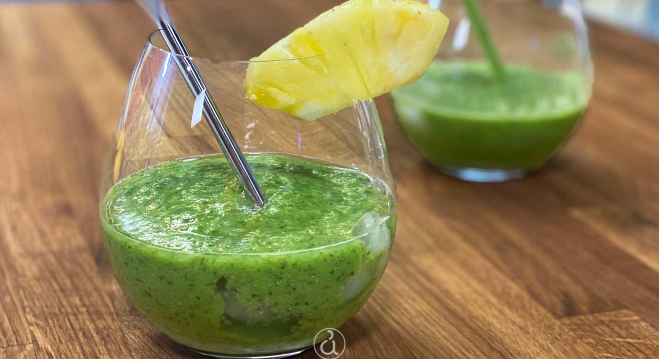 smoothie με σπανάκι