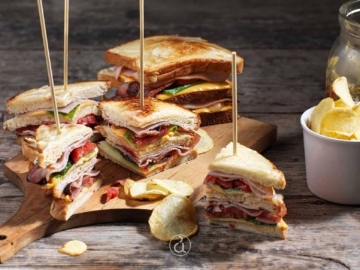 Τέλειο διώροφο Club Sandwich