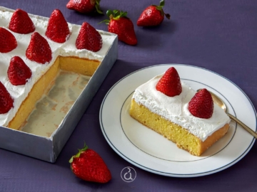 Κέικ με ζαχαρούχο ή tres leches
