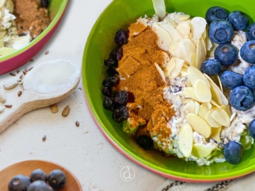 Πρωινό με βρώμη και ταχίνι