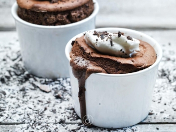 Σουφλέ σοκολάτας χωρίς αλεύρι