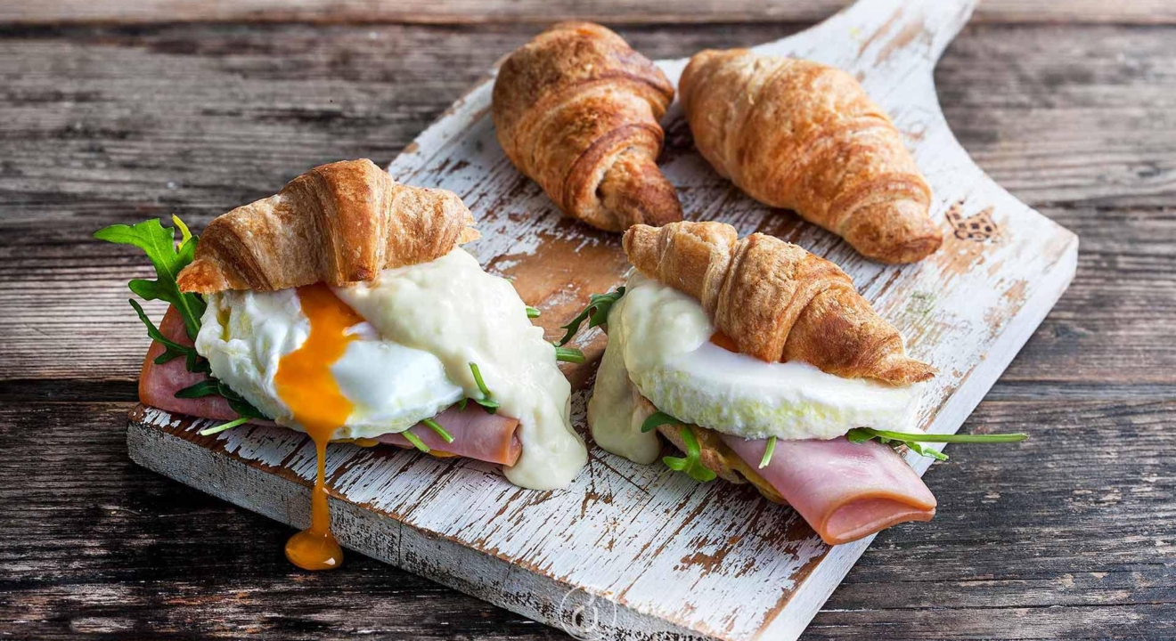 κρουασάν croque madame