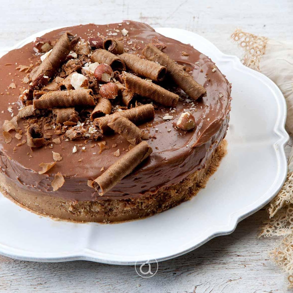 cheesecake nutella- τσιζκεικ νουτελα