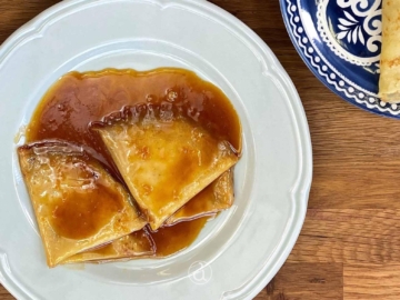 Crepe suzette (Κρέπες σουζέτ)