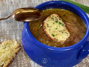 Κρεμμυδόσουπα Γαλλική