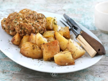 Μπιφτέκια με βρώμη