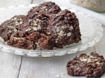 Μπισκότα βρώμης με σοκολάτα