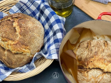 Ψωμί χωρίς ζύμωμα