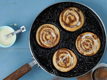Cinnamon roll Pancakes
