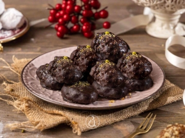 Μελομακάρονα με σοκολάτα