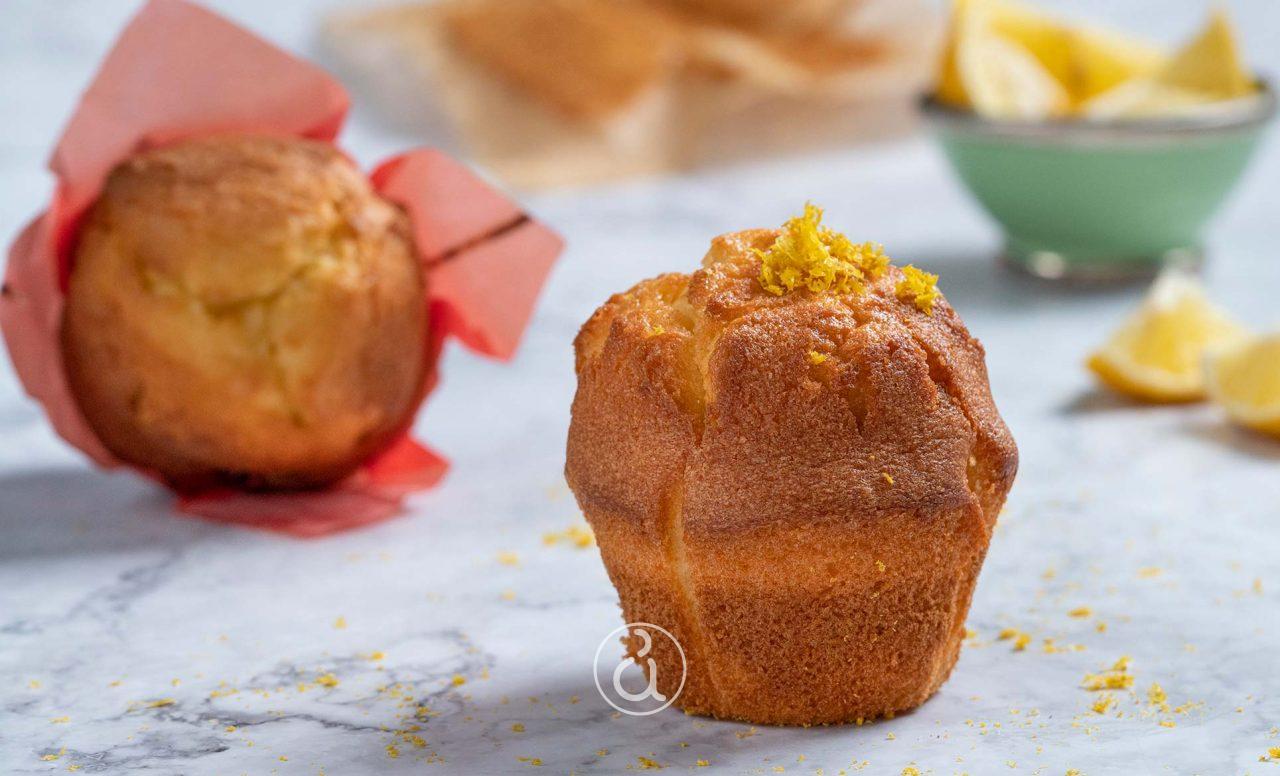 muffins με λεμόνι