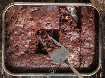 Νηστίσιμα brownies χωρίς αυγά και βούτυρο