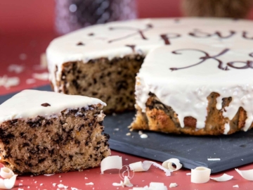 Βασιλόπιτα κέικ με γλάσο