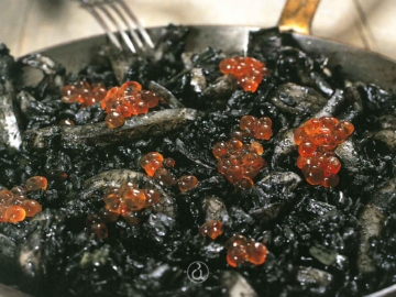 Ριζότο με μελάνι σουπιάς