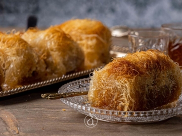 Κανταΐφι με κρέμα