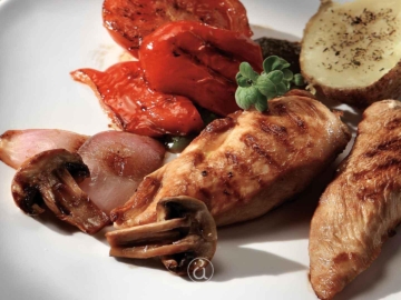 Κοτόπουλο με μέλι και βαλσάμικο