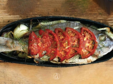 Λαβράκι στο φούρνο