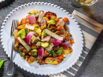 Ψητά λαχανικά στη λαδόκολλα