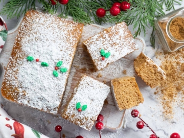 Vegan gingerbread κέικ
