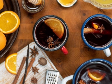 Ζεστό κρασί (Glühwein)