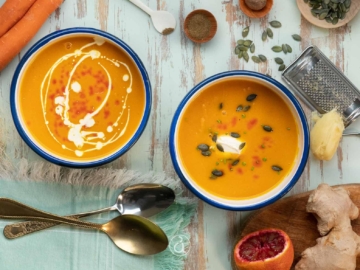 Καροτόσουπα βελουτέ