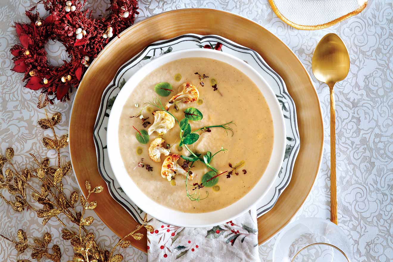 Κουνουπίδι σούπα βελουτέ