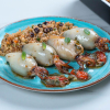 Stuffed calamari with rice