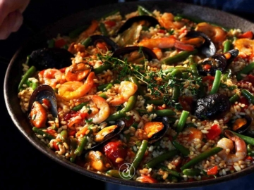 Ριζότο με μύδια κατεψυγμένα