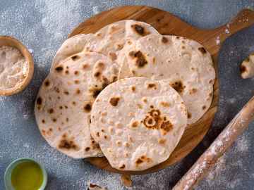 Αραβικές πίτες με 3 υλικά