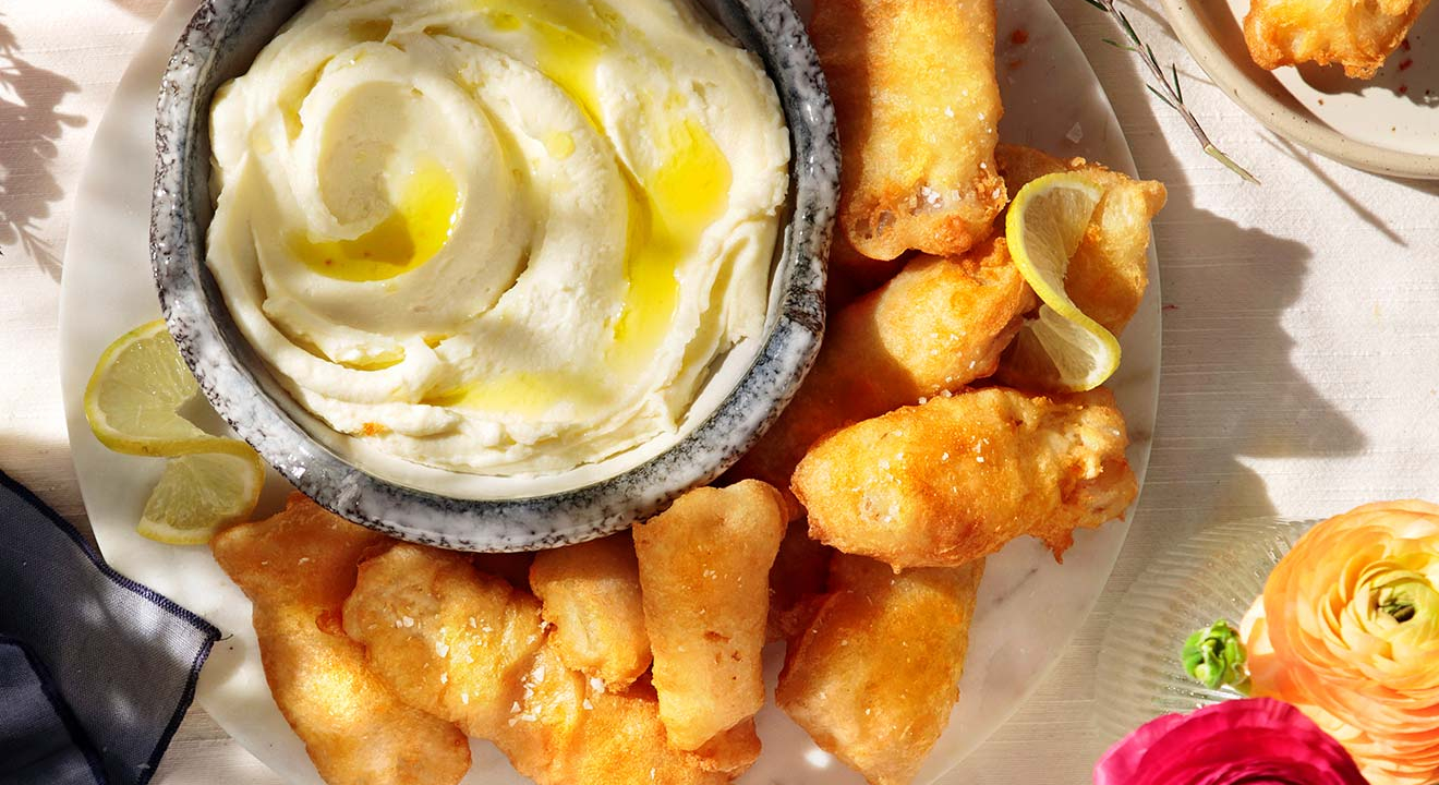 Μπακαλιάρος με κουρκούτι