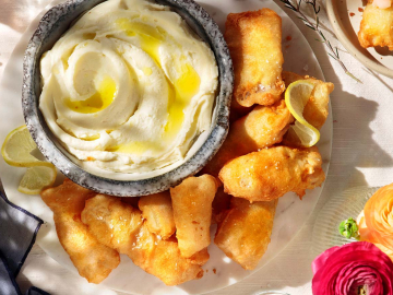 Μπακαλιάρος με κουρκούτι