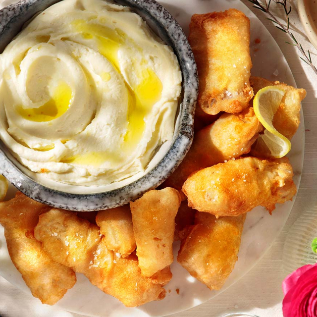 Μπακαλιάρος με κουρκούτι