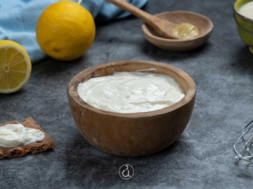 Νηστίσιμη μαγιονέζα χωρίς αυγό